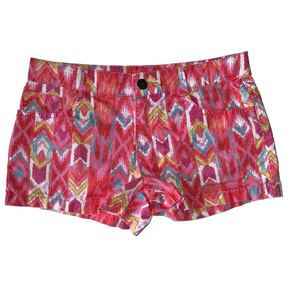 Gymboree Red and Pink Pattern Shorts Girls Size 12